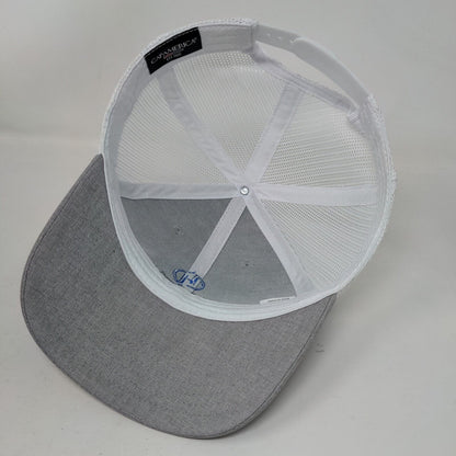 Horne Snapback Mesh Back Trucker Hat Gray One Size Cap America