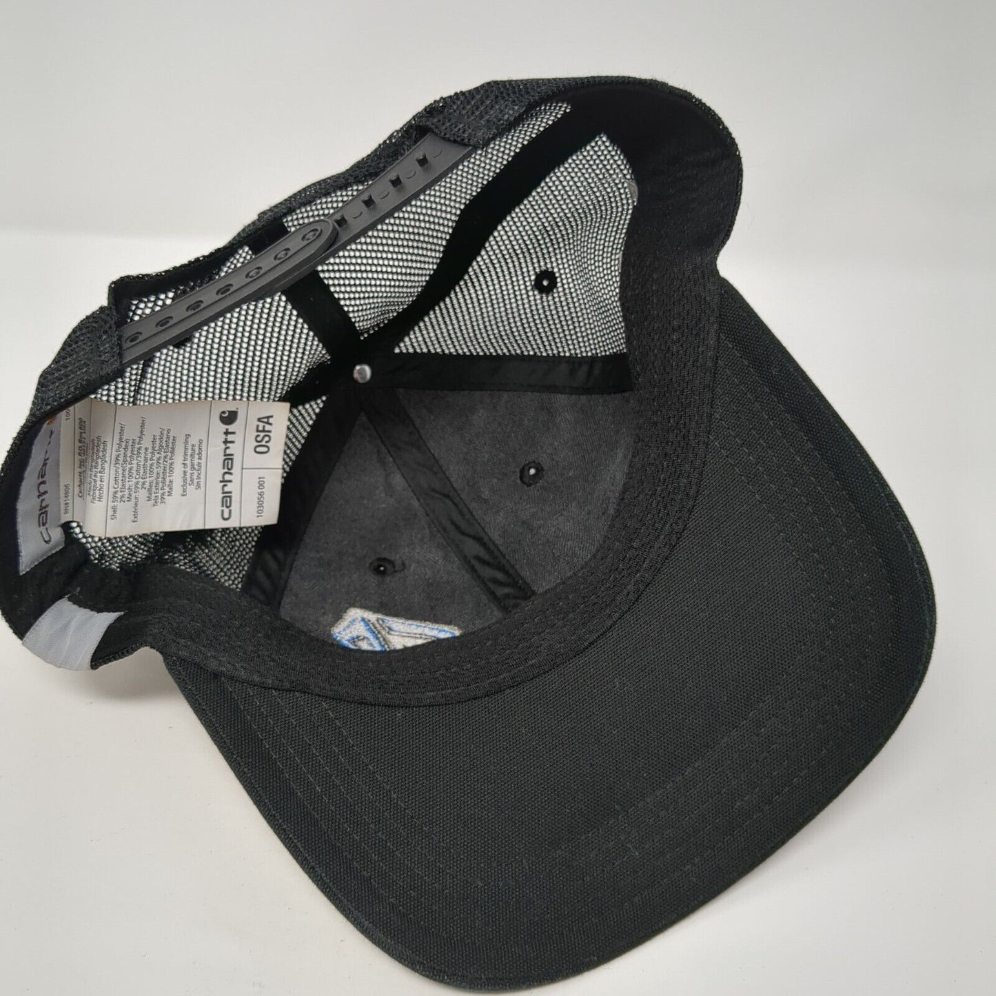 Francisco's Artisan in Tiles & Stones Snapback Trucker Hat Black OS Carhartt