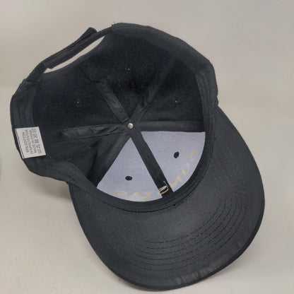 Sunstar Strapback Hat One Size Black Embroidered Logo Adjustable Strap