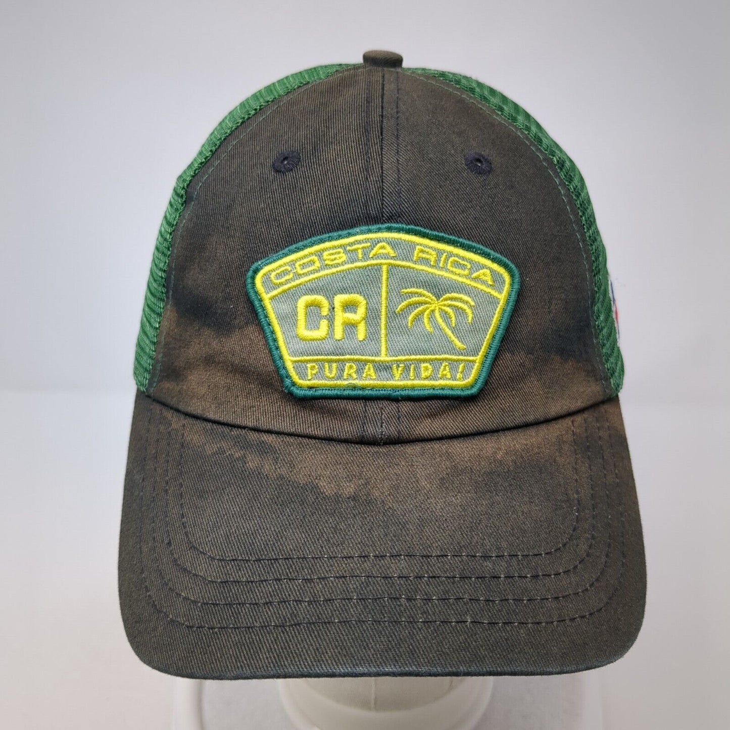 Costa Rica Pura Vida Snapback Trucker Hat Multi One Size Mesh Back