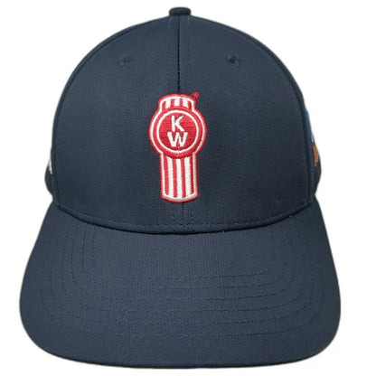 Quake City Caps Kenworth Bendix Fusion Baseball Cap Blue One Size Strapback Hat