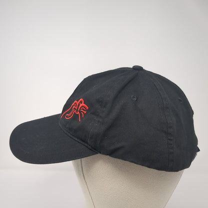 Image Solutions Baseball Cap Black One Size Adjustable Embroidered 6 Panel