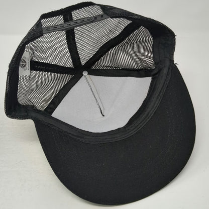 STP Multipress Trucker Hat Black One Size Mesh Snapback Cyber Fenua 2025 Tahiti