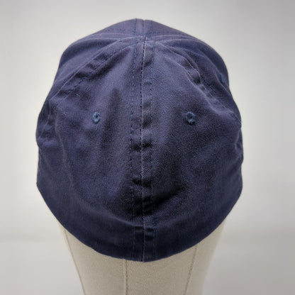 O'Neill Fitted Hat Blue OSFA Perfect Fit Embroidered Vented Holes 6 Panel
