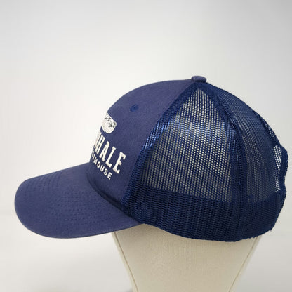 Port Authority Blue One Size Trucker Hat Salty Whale Guesthouse Mesh Snapback