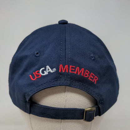 US Open 2020 Winged Foot Slideback Hat Blue One Size USGA Member