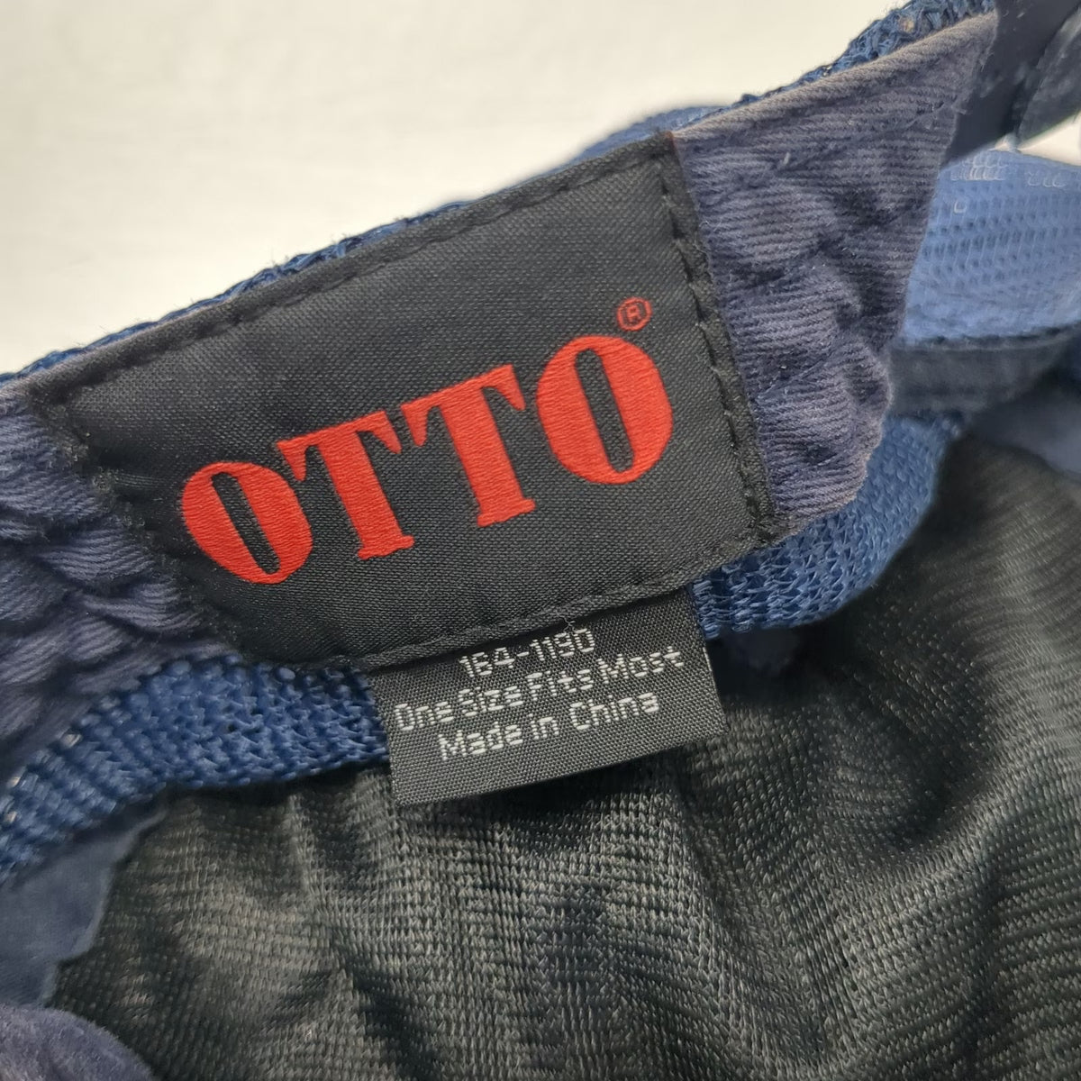 OTTO Public Coast Brewing Co Blue One Size Trucker Hat Mesh Snapback Flat Brim