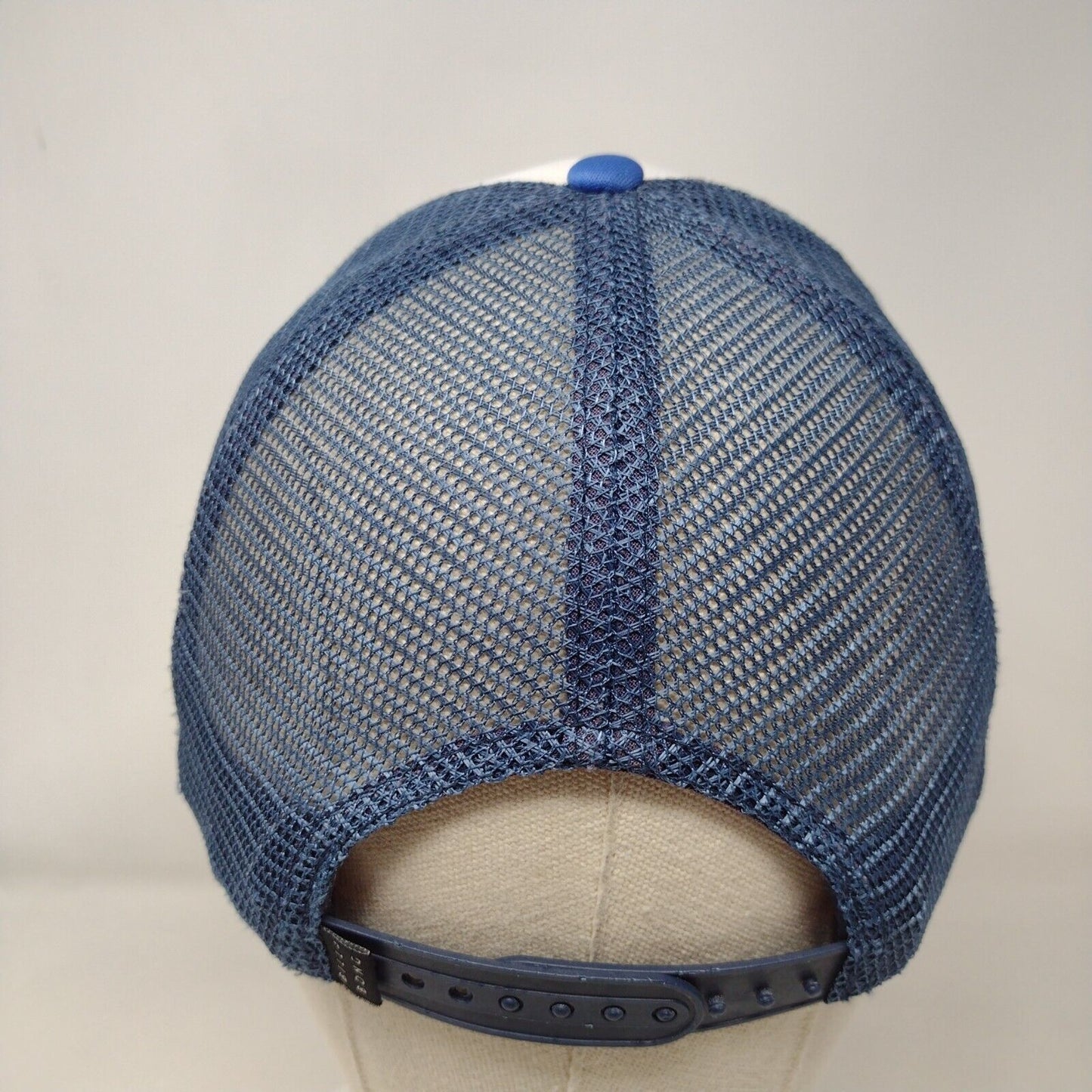Billabong Hawaii Snapback Trucker Hat Blue One Size Mesh Back Colorblock