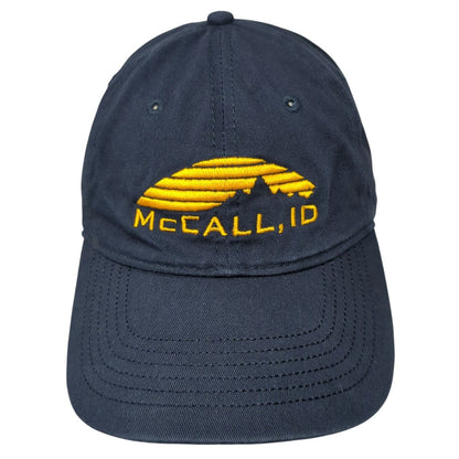 McCall ID Strapback Hat Blue One Size Adjustable Embroidered 6 Panel Ouray