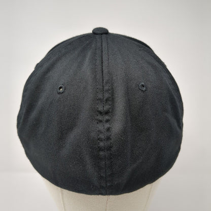 Saint Alphonsus Fitted Hat Black L/XL Stretch Flexfit Port Authority