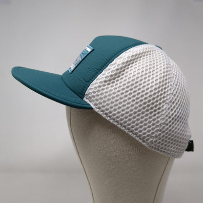 Columbia Sportswear Unisex Strapback Trucker Hat Blue OS Adjustable Mesh Back