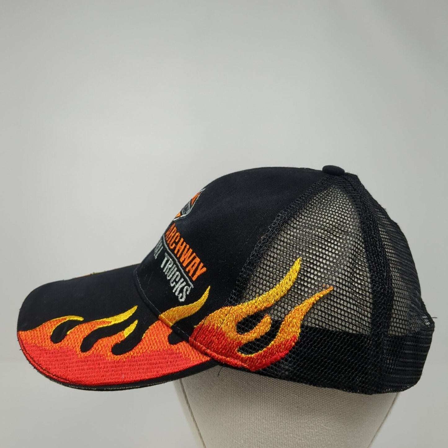 Prairie Archway International Trucks Snapback Trucker Hat Black OS Adjustable