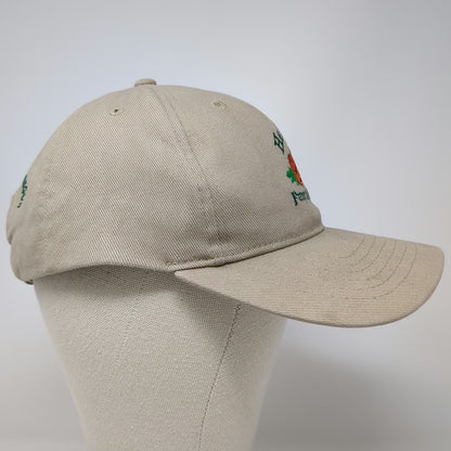 Sportsman Baseball Cap Beige OSFM Heisers Pumpkin Patch Grand Island Oregon Hat