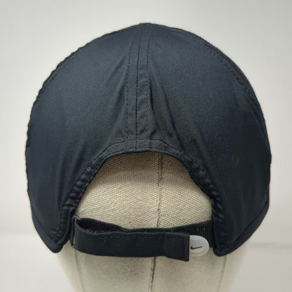 Nike Baseball Cap Black One Size Lightweight Performance Swoosh Slideback Hat