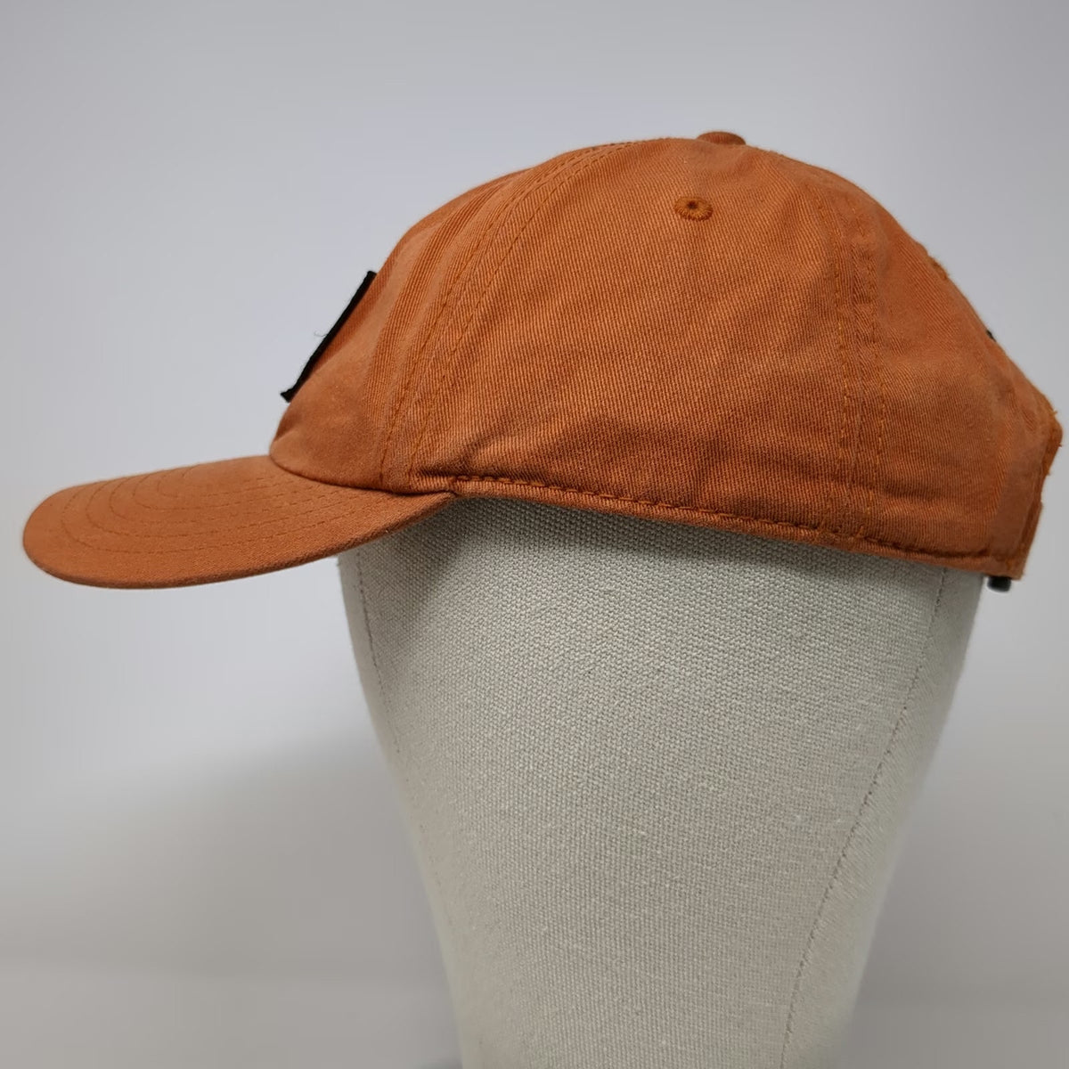 Smartwool Baseball Cap Orange One Size Cotton Patch Logo Adjustable Strap Hat