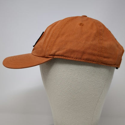 Smartwool Baseball Cap Orange One Size Cotton Patch Logo Adjustable Strap Hat