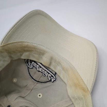 NFL New England Patriots Cap Beige One Size Slideback Embroidered Shield Logo