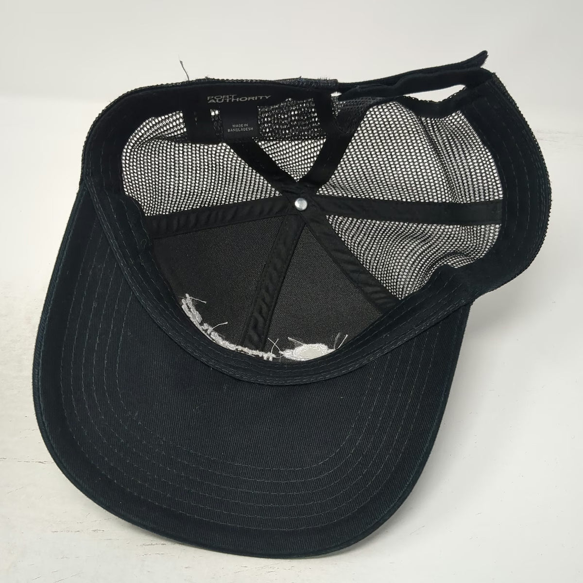 Port Authority Baseball Cap Black One Size Mesh Back improveit 360 EverPro Hat