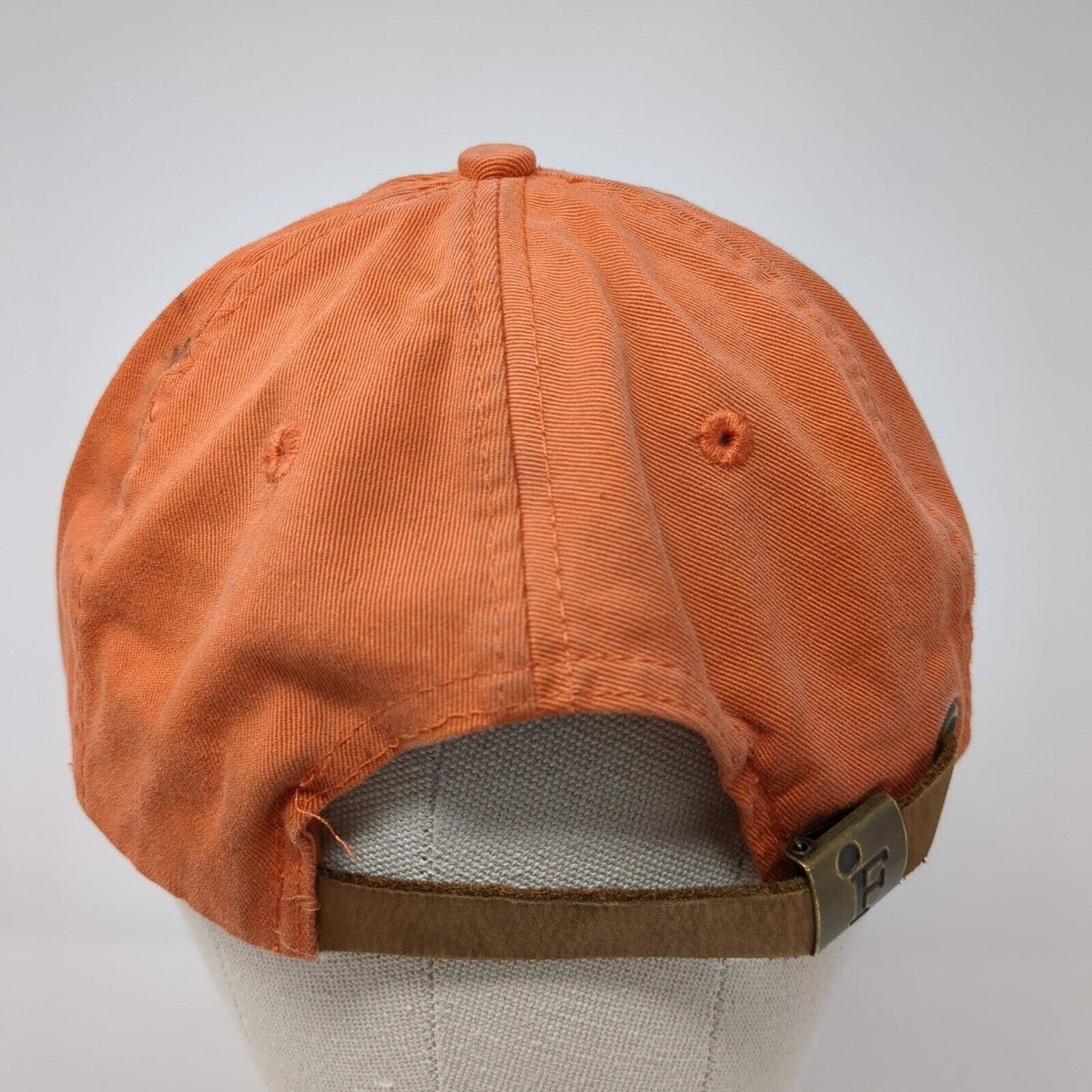 South Carolina Slideback Hat Orange One Size Palmetto Moon Fahrenheit