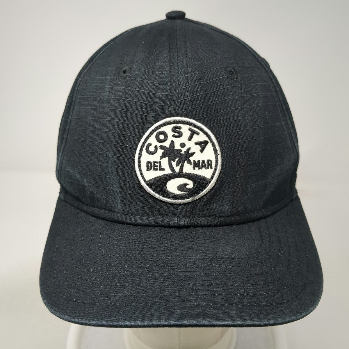 Costa Snapback Black One Size Hat Netplus Palm Tree Patch Fishing Outdoors Logo