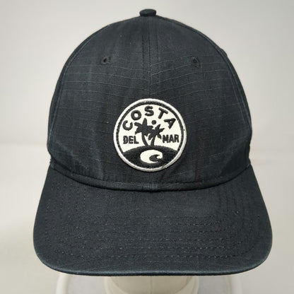 Costa Snapback Black One Size Hat Netplus Palm Tree Patch Fishing Outdoors Logo