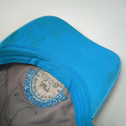 Blooming Onion Baseball Cap Gray Blue One Size Niagara Falls Strapback Hat Patch