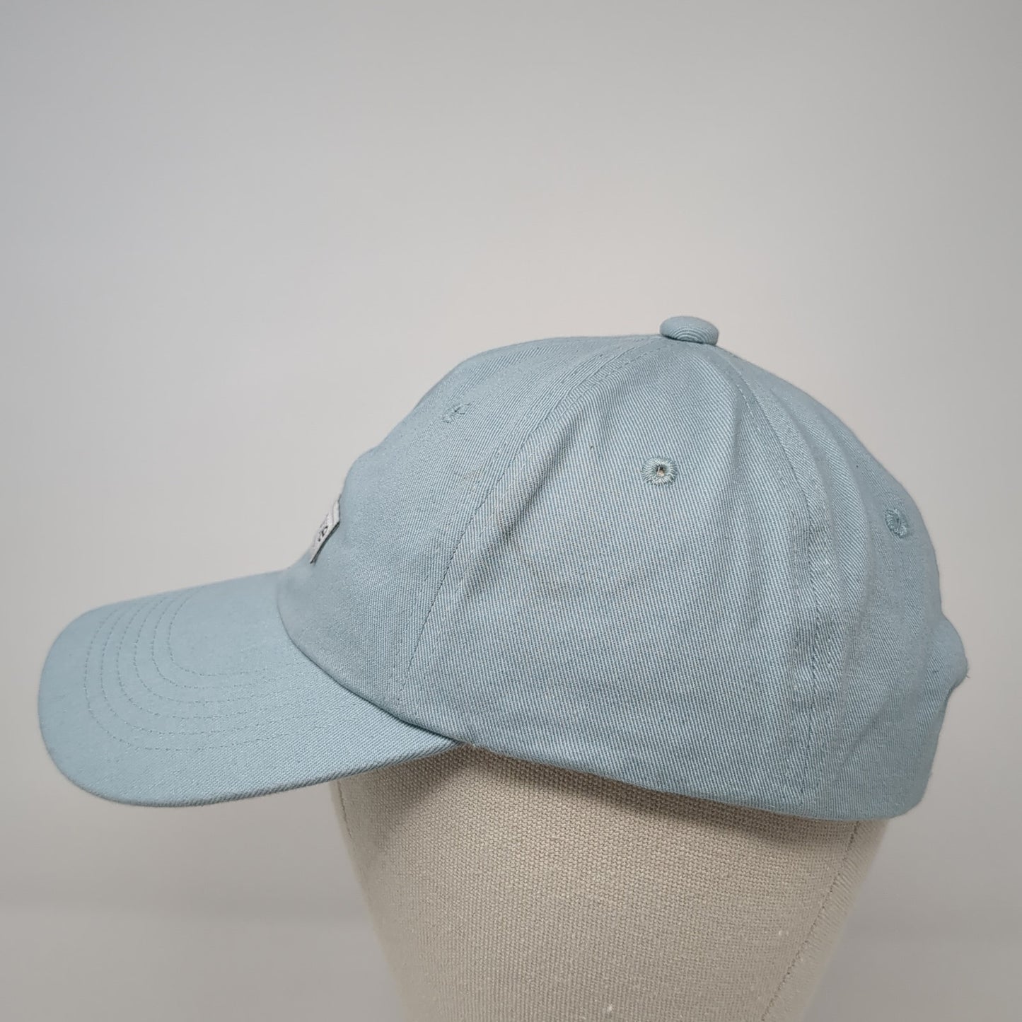 Younique Patch Slideback Hat Blue One Size Adjustable Solid 6 Panel