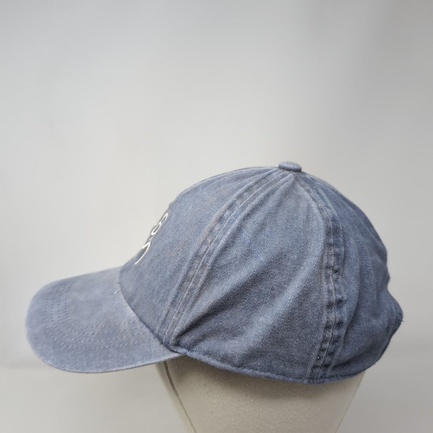Dog Mom Slideback Hat Blue OSFM Adjustable Embroidered David And Young Cotton