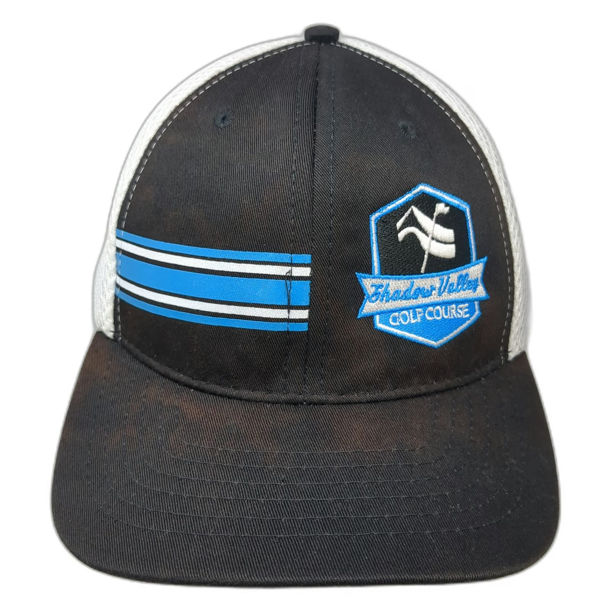 Legendary Baseball Cap Black One Size Mesh Back Shadow Valley Golf Course Hat