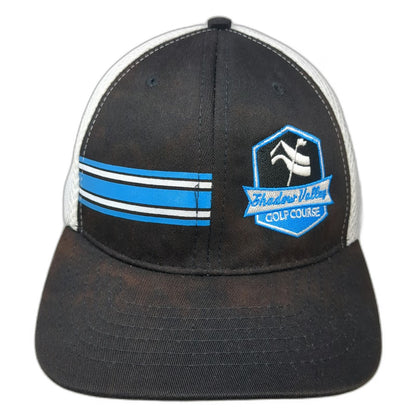 Legendary Baseball Cap Black One Size Mesh Back Shadow Valley Golf Course Hat