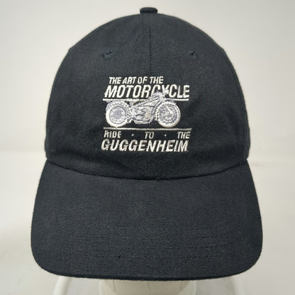 BMW Baseball Cap Black One Size Hat Art of Motorcycle Guggenheim Las Vegas 2001