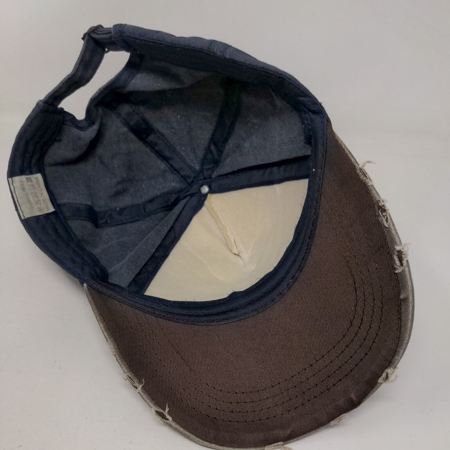The Best City New York Est. 1153 Slideback Hat Multicolor One Size Distressed