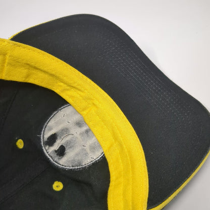 PromoShop Gold's Gym Baseball Cap Black One Size Strapback Embroidered Hat