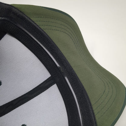 Original STB Fitted Hat Green Large Xflex Stretch Solid 6 Panel Blank