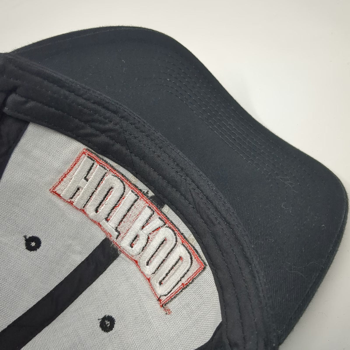 Hot Rod Magazine Baseball Cap Black One Size Strapback Hat Embroidered Cotton