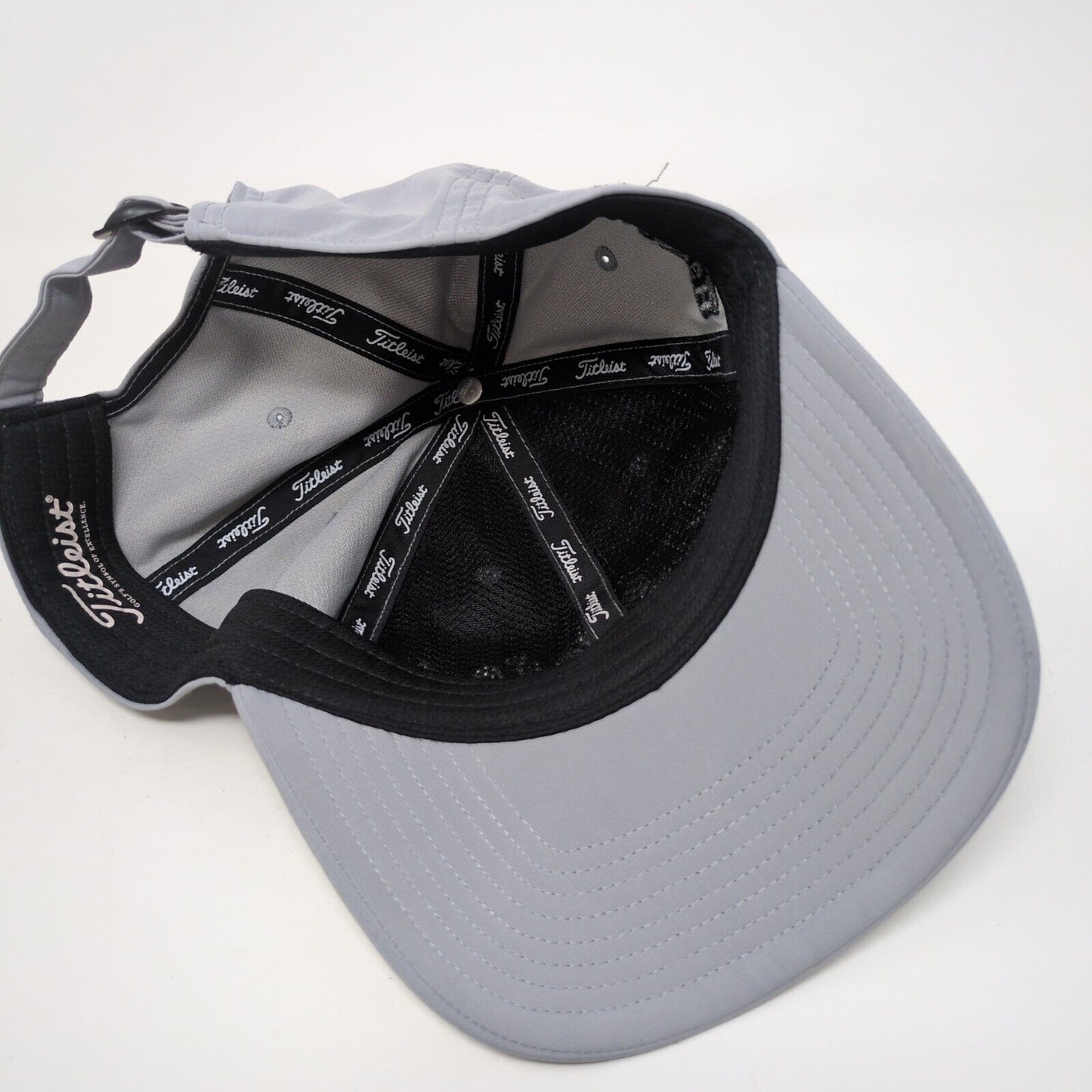 Titleist Slideback Hat Gray One Size Embroidered Boise Ranch Golf Course