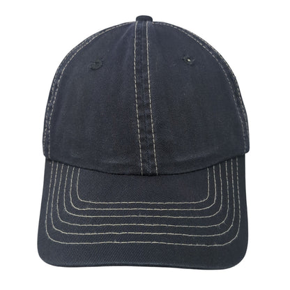 Toppers Slideback Baseball Cap Blue One Size Adjustable 6 Panel Blank