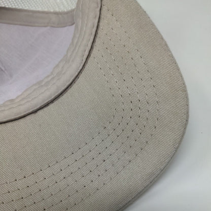 Waikoloa Plaza Village Hawaii Snapback Trucker Hat Tan OSFA Adjustable Hit Wear