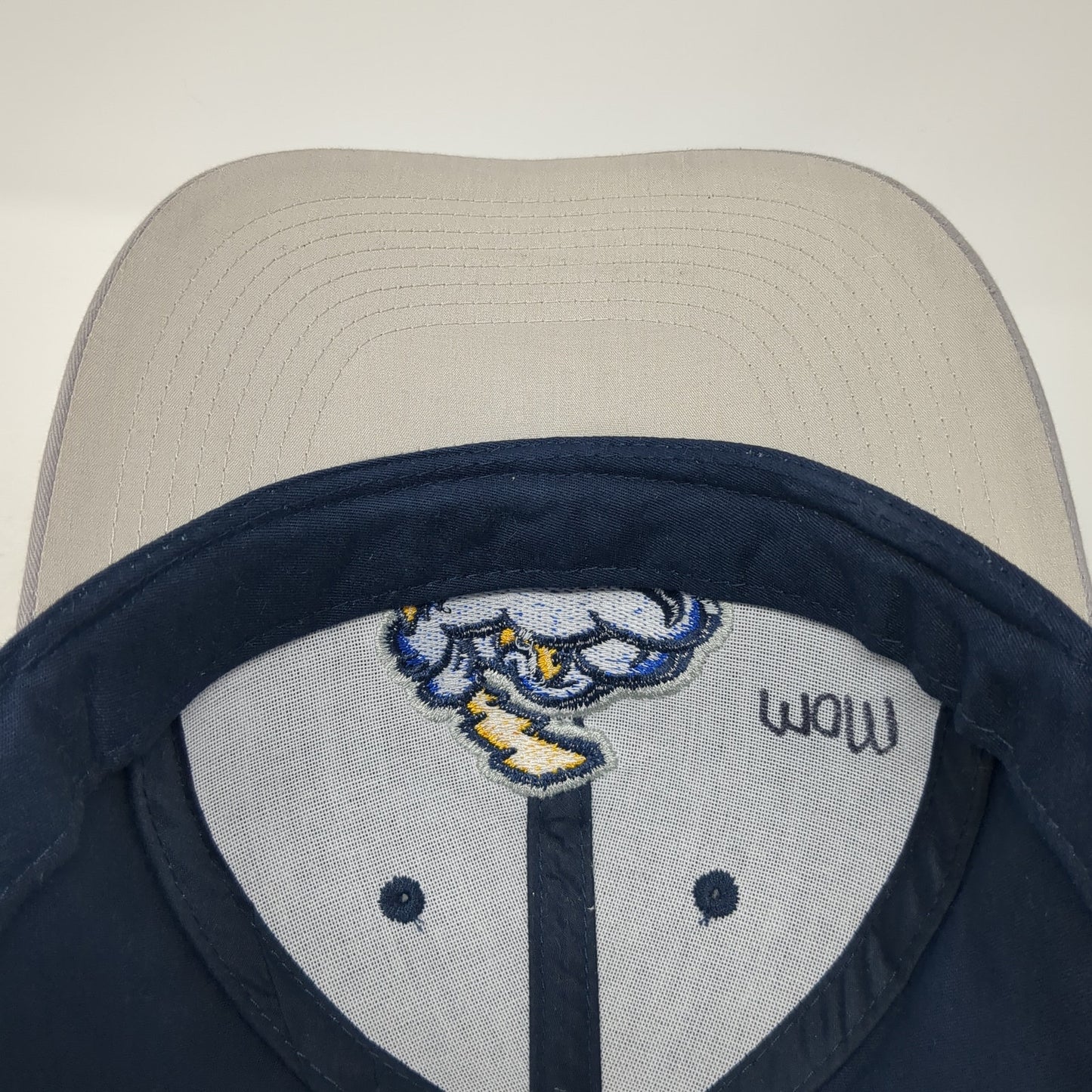 Trenton Thunder Strapback Hat Blue One Size Adjustable OC Sports 6 Panel