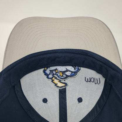 Trenton Thunder Strapback Hat Blue One Size Adjustable OC Sports 6 Panel