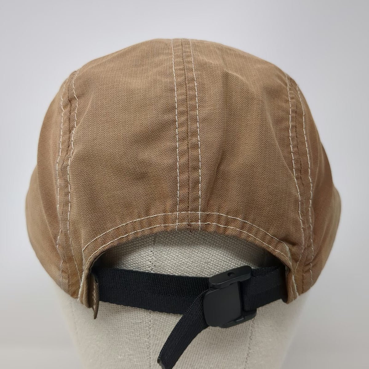 KÜHL 5 Panel Brown One Size Strapback Contrast Stitching Mountain Culture Hat