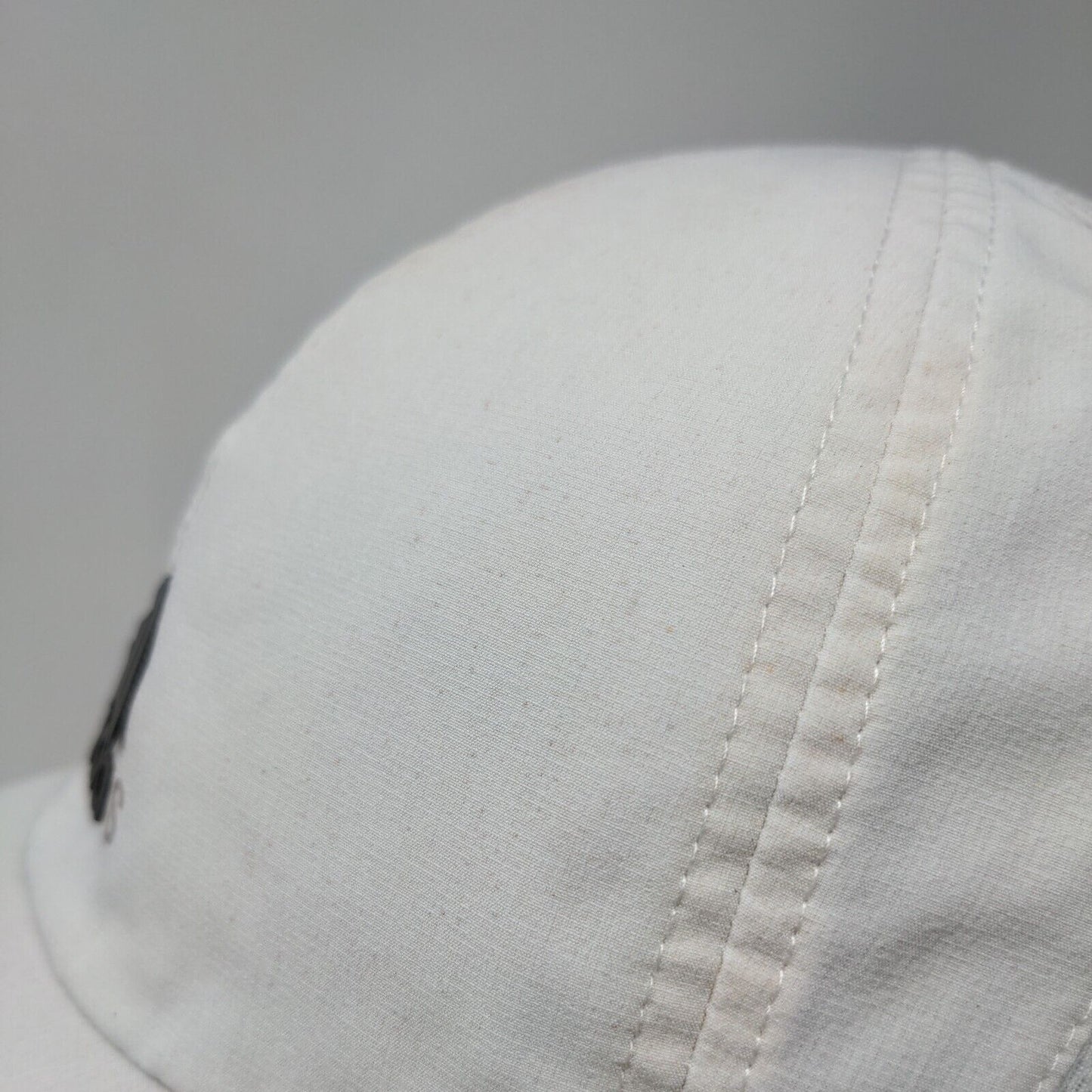 Adidas Aeroready Strapback Hat White One Size Adjustable Breathable Mesh