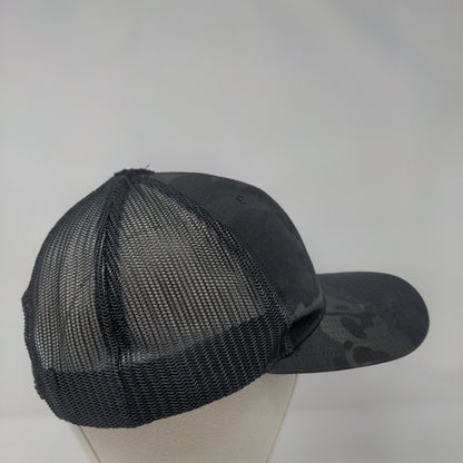 Hawktech Snapback Mesh Back Trucker Hat Camo One Size Richardson