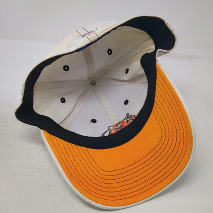 Cincinnati Bengals NFL Reebok Baseball Cap White XL Stretch Fit Tiger Logo Hat