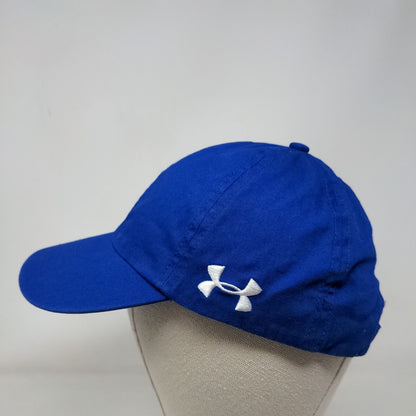 Under Armour Women's Slideback Hat Blue OSFA Embroidered 6 Panel