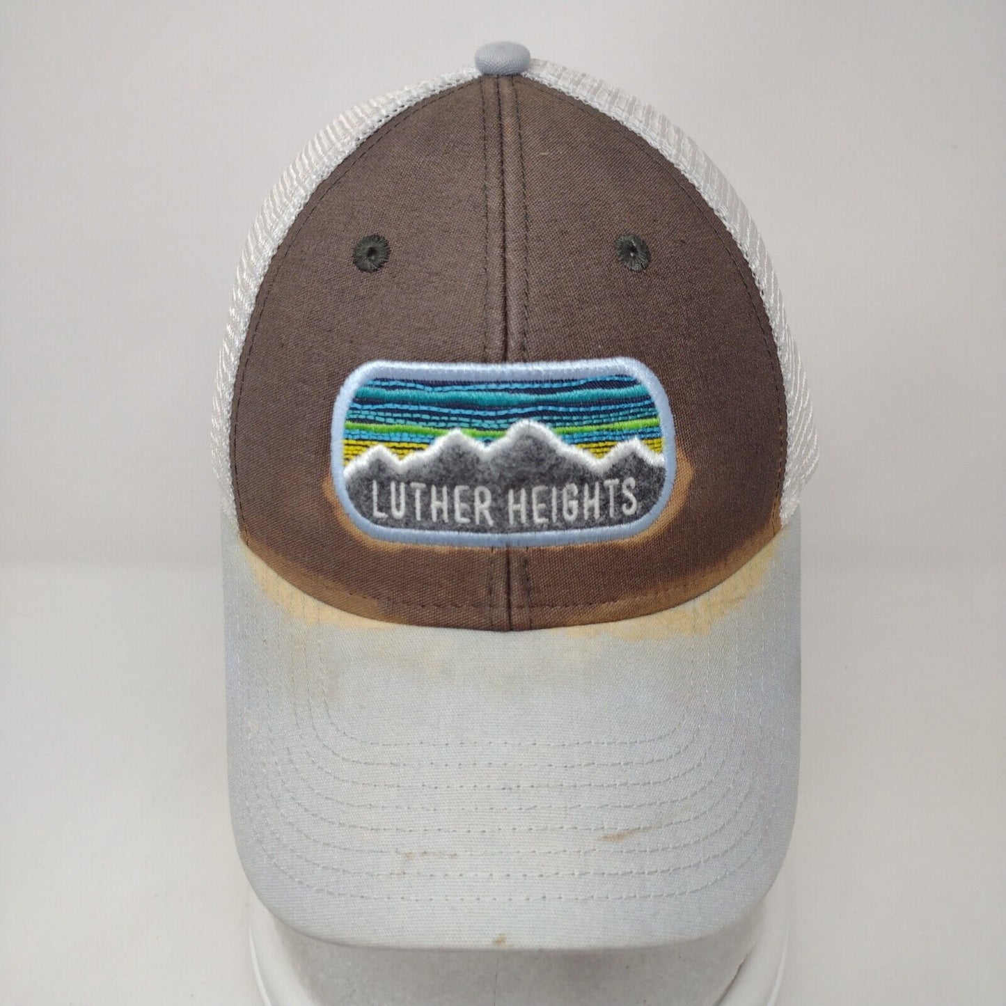 Luther Heights Snapback Trucker Hat Multicolor One Size Mesh Back Ouray