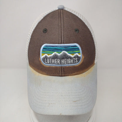 Luther Heights Snapback Trucker Hat Multicolor One Size Mesh Back Ouray