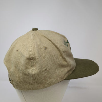 Dorfman Pacific Ducks Unlimited Snapback Hat Beige One Size Mallard Green Brim