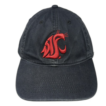 Washington State Cougars NCAA Legacy Cap Black L Embroidered Logo Fitted Hat