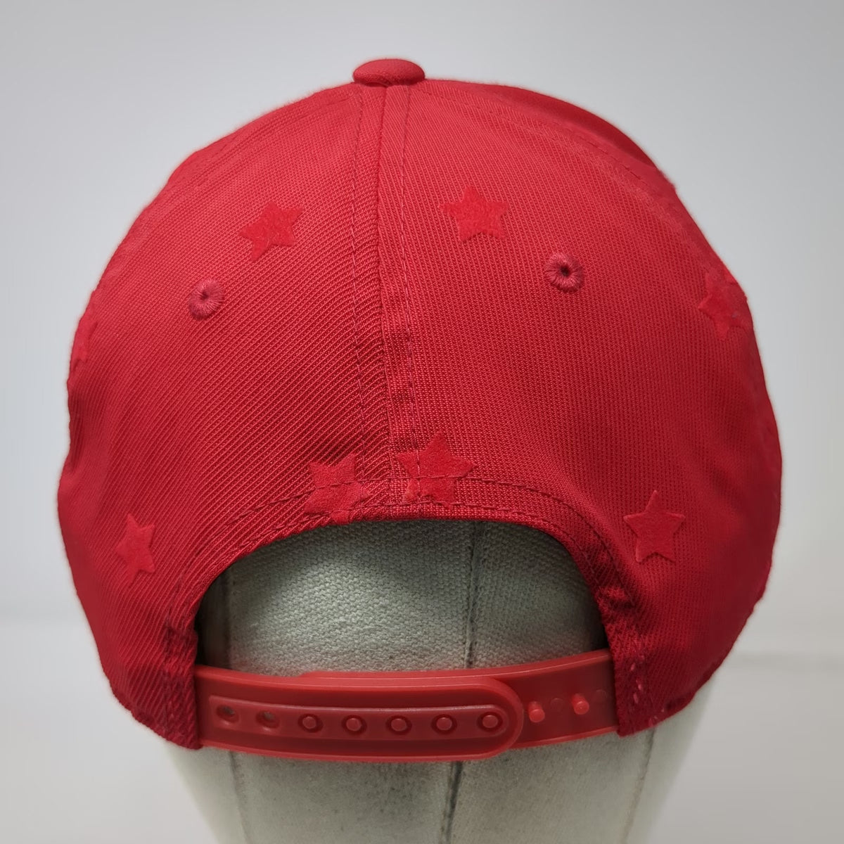 G/FORE 5 Panel Red One Size Hat Skull Crossbones American Flag Tonal Stars